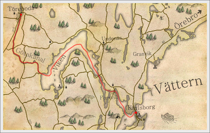 Göta Kanalkarta